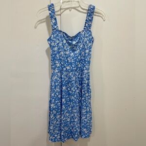 Blue Floral Sundress